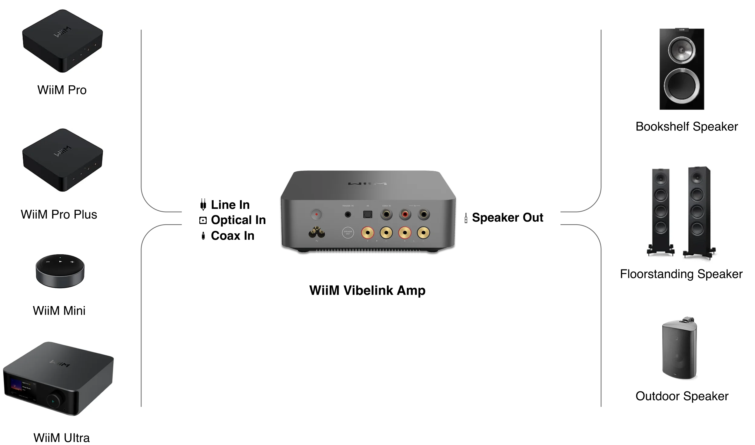 Amplificateur intégré WiiM Vibelink
