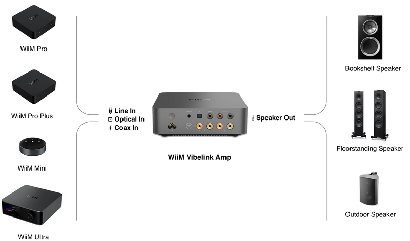 WiiM Vibelink Integrated Amplifier