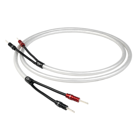 Chord Company ClearwayX Speaker Cable terminated with ChordOhmic 4mm Banana Plugs and trousers.