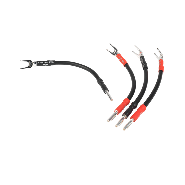 Chord Company Signature Links ChordOhmic Jumpers (lot de 4)