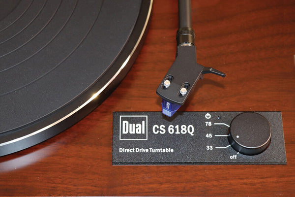 Dual CS618Q Semi Automatic platine vinyle Noyer 
