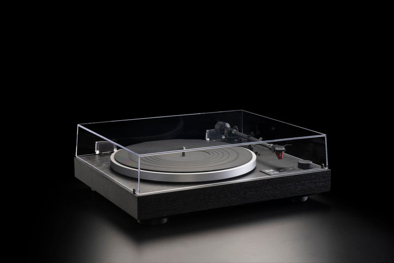 Dual CS 429 Fully Automatic Turntable with dust cover closed