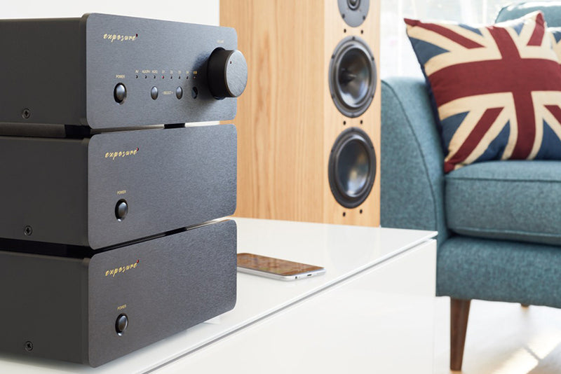 Exposure pre XM7 and mono power amps XM9 (Showroom Model)