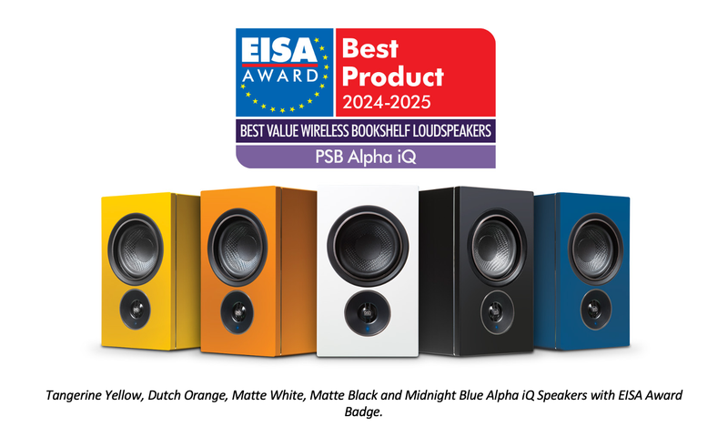 PSB Alpha iQ - Streaming Powered Speakers with BluOS