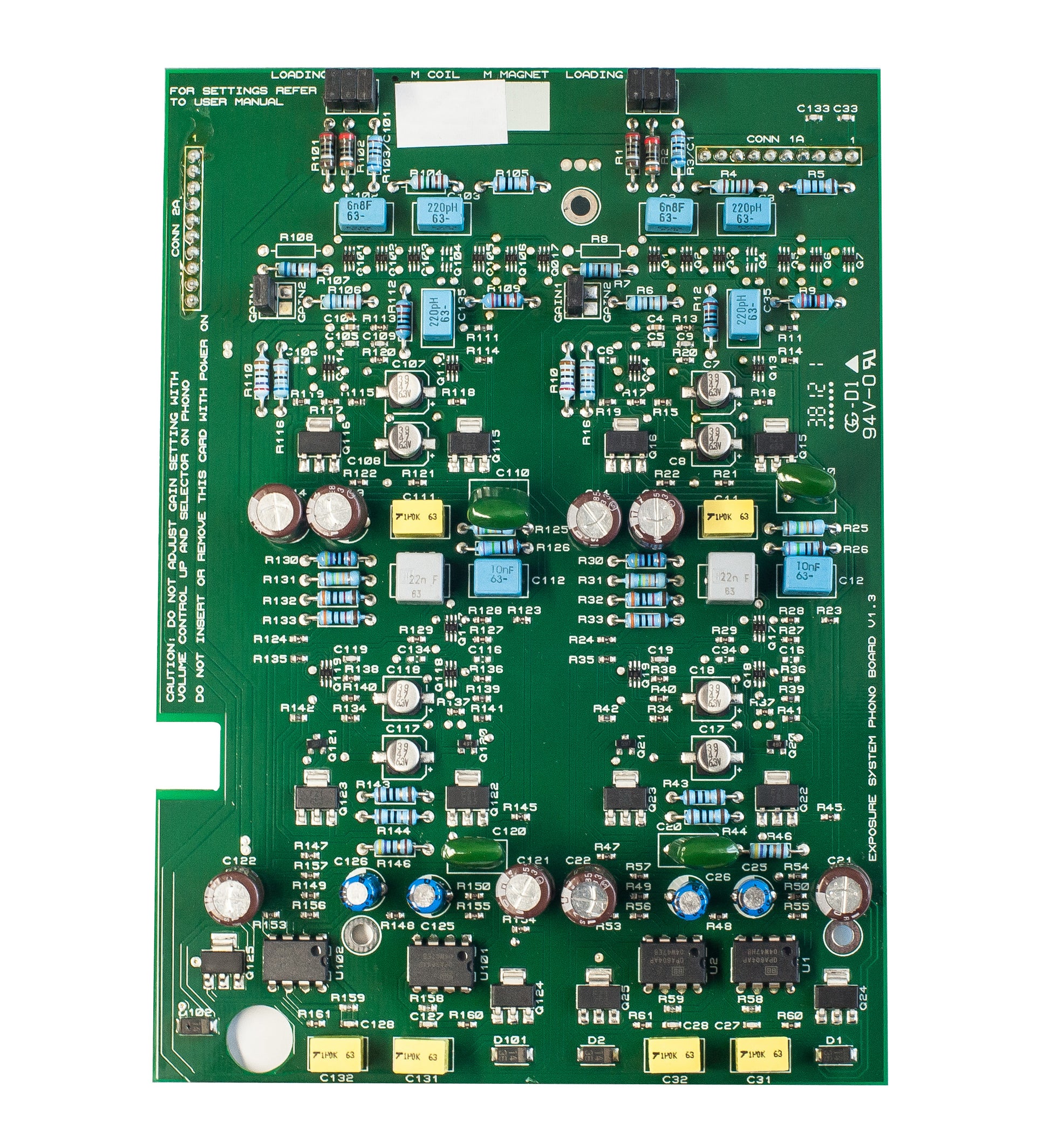 Exposure Electronics 3010S2 Phono card MM, MM phono card , Exposure Electronics USA, Exposure Electronics Canada