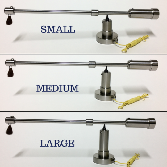 Integrity HiFi TRU-SWEEP Anti Static Spinning Uni Pivot Brosse à poussière