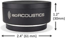 isoacoustics, sound isolation, decouplage, sound decoupling, isoacoustics north america, isoacoustics canada, sound decoupling devices, art and sound, audio store north america, audio store usa, audio quebec