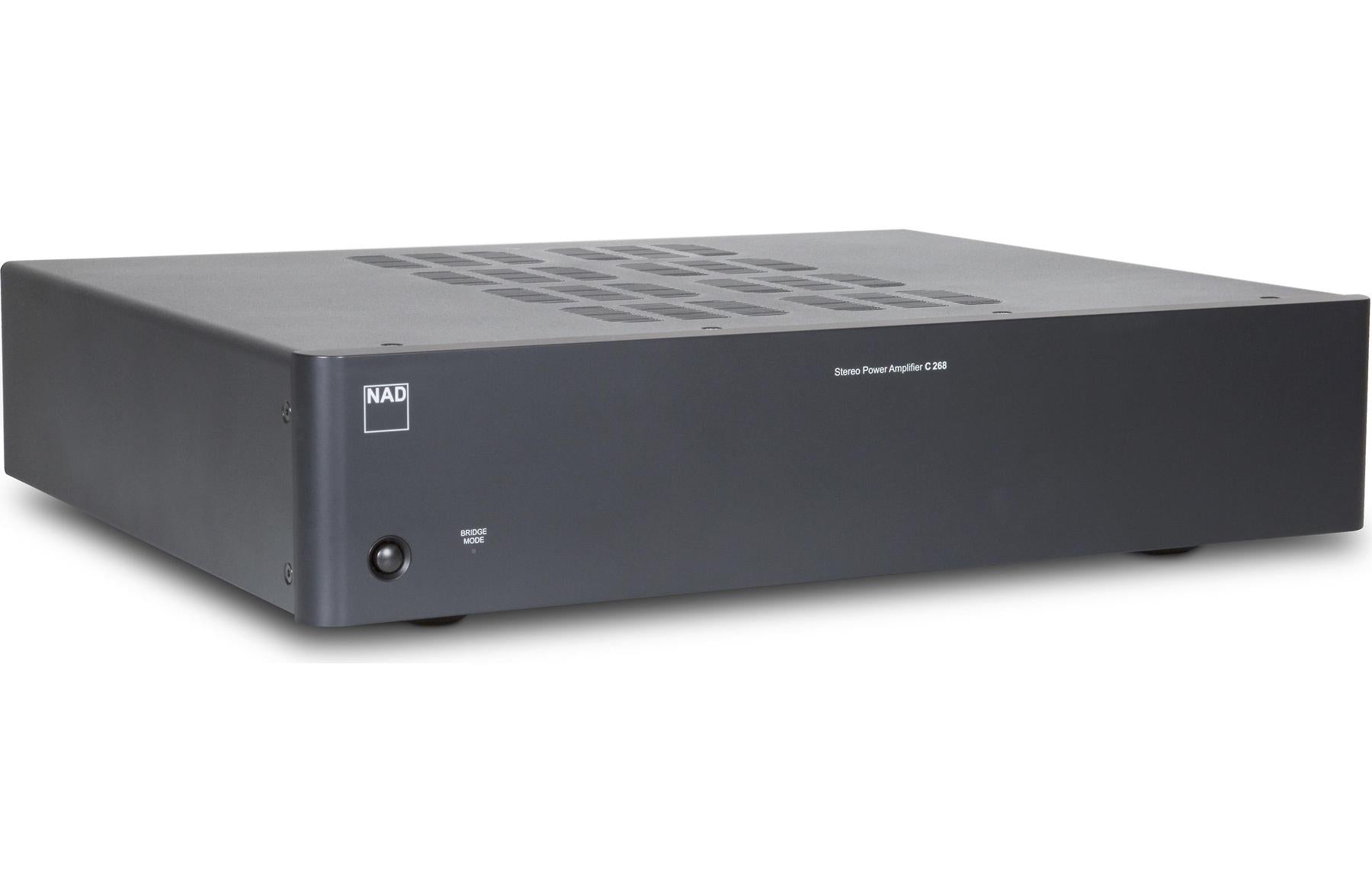 NAD Power Amplifier C 268, NAD C268 , NAD POWER AMPLIFIER, NAD electronics Power Amplifier C 268, NAD amplifier WHATHIFI, NAD Power Amplifier C268, NAD ELECTRONICS CANADA, NAD ELECTRONICS États-Unis