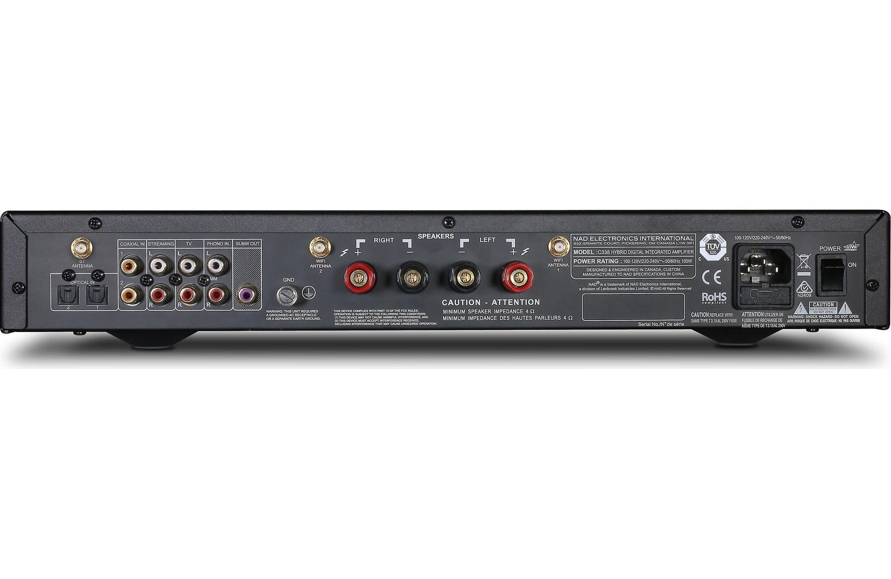 NAD Integrated Amplifier C338,  NAD ELECTRONICS Integrated Amplifier C338,  NAD Integrated Amplifier, NAD C338 reviews, NAD WHATHIFI, NAD ELECTRONICS CANADA, NAD ELECTRONICS USA, Integrated Amplifier