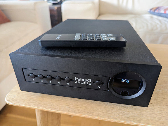 Heed Abacus Dac S front view Black