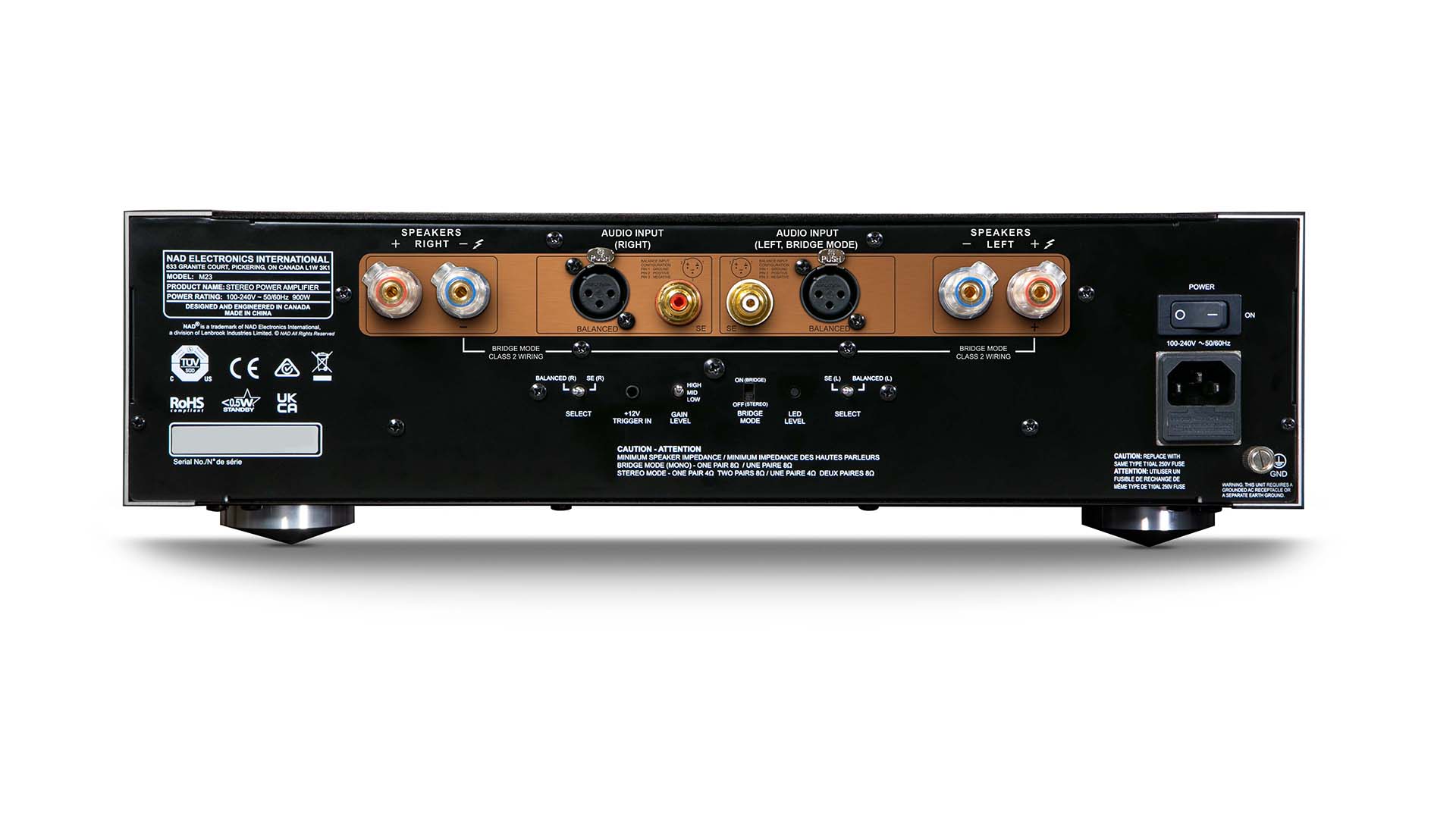 NAD M23v2 Amplificateur de puissance stéréo