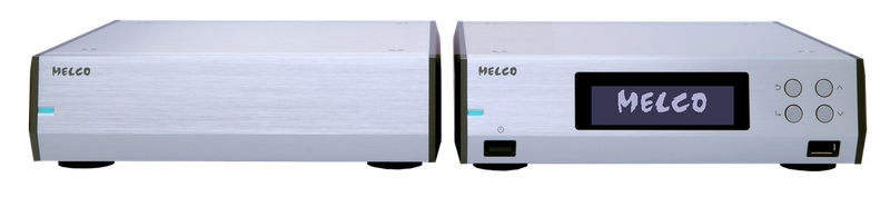The Melco N10 is a two box solution designed to improve sound quality by separating power supply and the head unit.