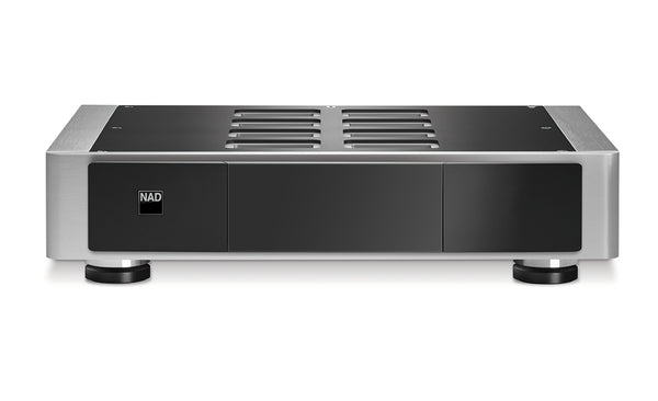 The NAD M22 employs the latest generation of digital PowerDrive™, which offers a minimum of 250W per channel with amazing reserves of dynamic power at lower impedances. It is capable of beyond 300W dynamic power per channel even in 8 Ohms, and beyond 600W in 2 Ohms. 