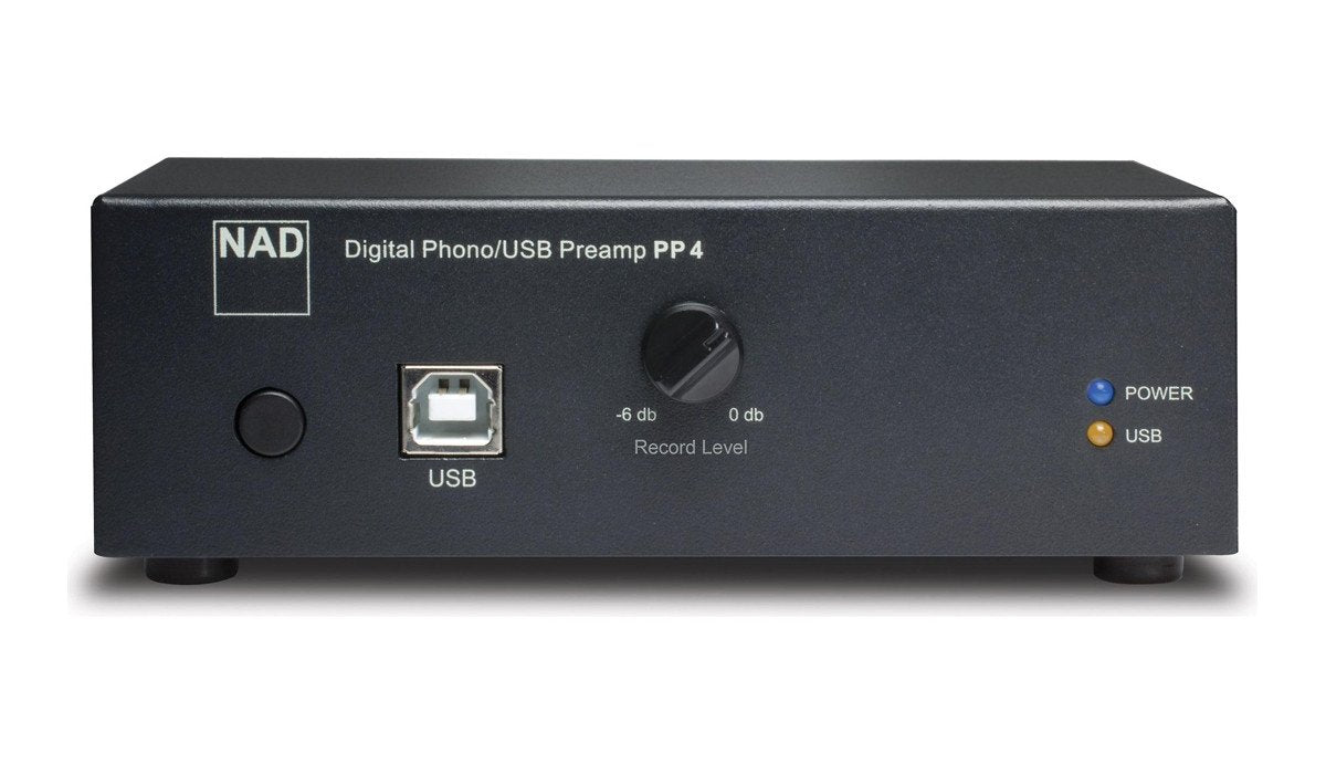NAD Phono Amplier PP-4 USB, Portables-Audio-Video-Haut-parleurs, préamplificateur phono, platine vinyle amplificateurs, Nad electronics, Nad phono amplifiers montreal, amplificateurs haut de gamme, amplificateurs haut de gamme montreal, amplificateurs hi-fi