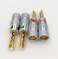 Nakamichi BFA Banana Speaker Plugs (4 pack)