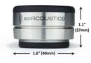 isoacoustics, sound isolation, decouplage, sound decoupling, isoacoustics north america, isoacoustics canada, sound decoupling devices, art and sound, audio store north america, audio store usa, audio quebec