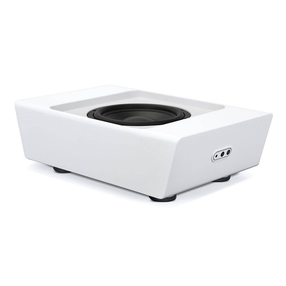 BlueSound PULSE SUB +, bluesound subwoofer, bluesound pulse sub + subwoofer, is a subwoofer necessary ?, PULSE SUB + review, bluesound speakers canada, bluesound speakers usa, wireless subwoofers, BlueSound PULSE SUB + white
