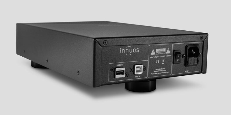 Le PhoenixUSB Reclocker d'Innuos prend le signal USB de n'importe quelle source et le régénère complètement en un signal de très haute précision pour alimenter votre DAC, lui permettant ainsi de donner le meilleur de lui-même. Achetez Innuos sur Art et Son.