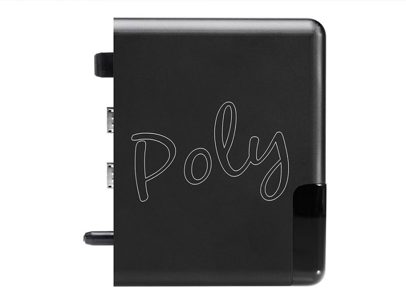 Poly est un diffuseur de musique révolutionnaire, le premier de son genre au monde. Associé à Mojo, il permet de diffuser de la musique en continu à partir d'une série d'appareils connectés sans fil.
