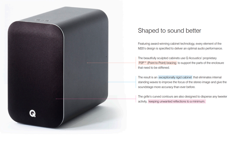 Q Acoustics M20 HD Wireless System at Art and Sound Canada Q Acoustics M20 HD Wireless System at Art and Sound Canada