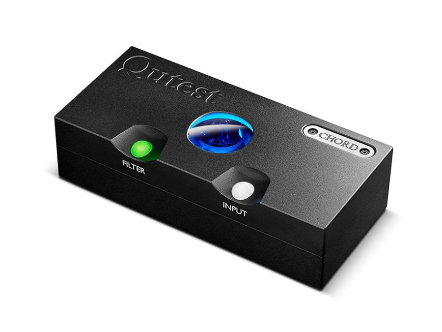 The Chord Qutest is a standalone award-winning DAC whose performance belies its compact dimensions.