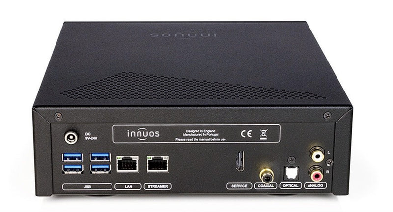 Innuos ZENmini Mk3 S Network Streamer/Server. Now faster with SSD storage and 8GB internal memory. Available in 1TB, 2TB and 4TB versions.