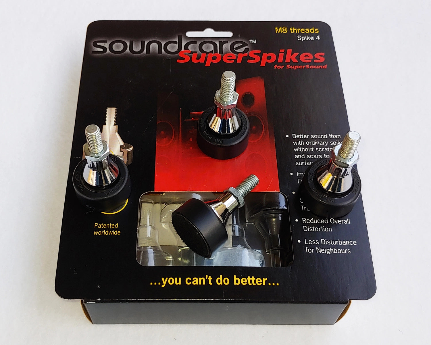 Soundcare SuperSpikes Standard (Set of 4 Spikes)
