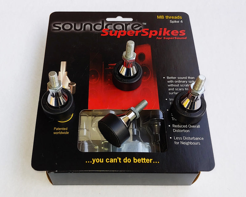 Soundcare SuperSpikes Standard (Jeu de 4 pointes)
