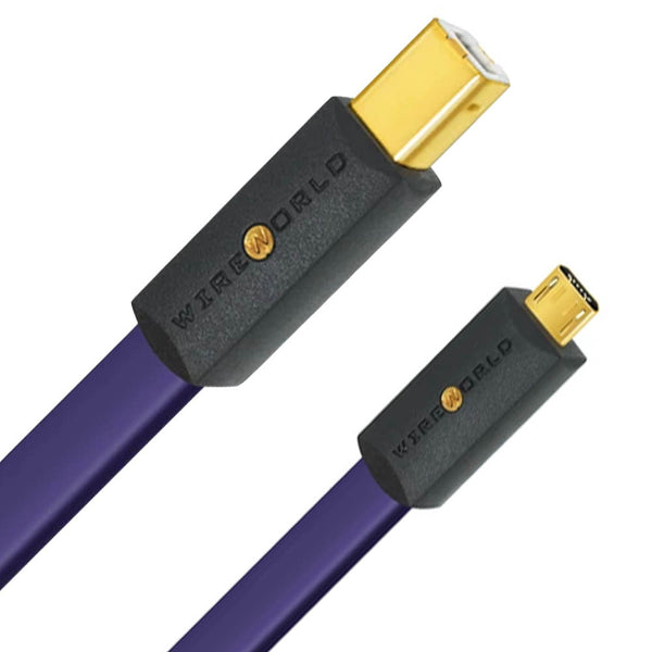 Wireworld Ultraviolet Câble USB-A vers USB-B 2.0 (U2AB)