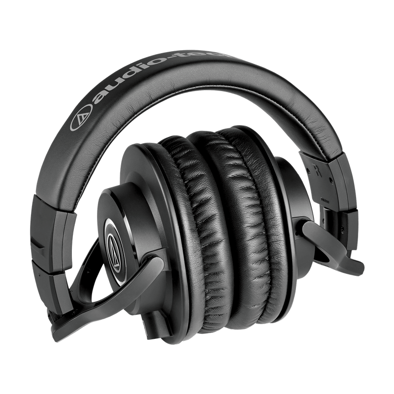 Enjoy studio-quality sound with the ATH-M40x headphones. Critically acclaimed M-Series professional monitor headphones deliver accurate audio and outstanding comfort, perfect for long sessions in the studio and on the go