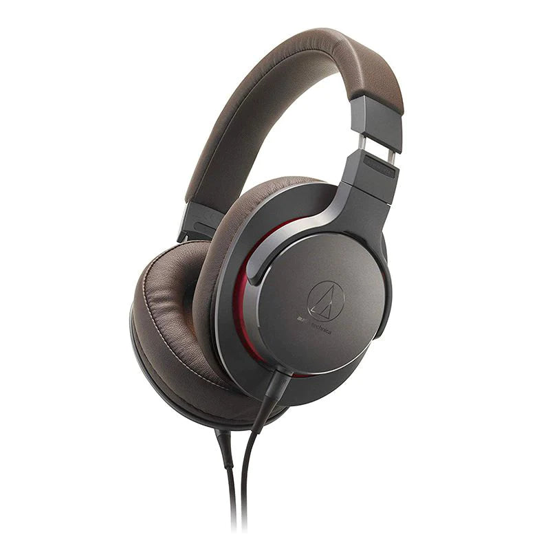 Audio Technica Sound Reality Over-Ear Wooden Headphones ATH-MSR7BGM