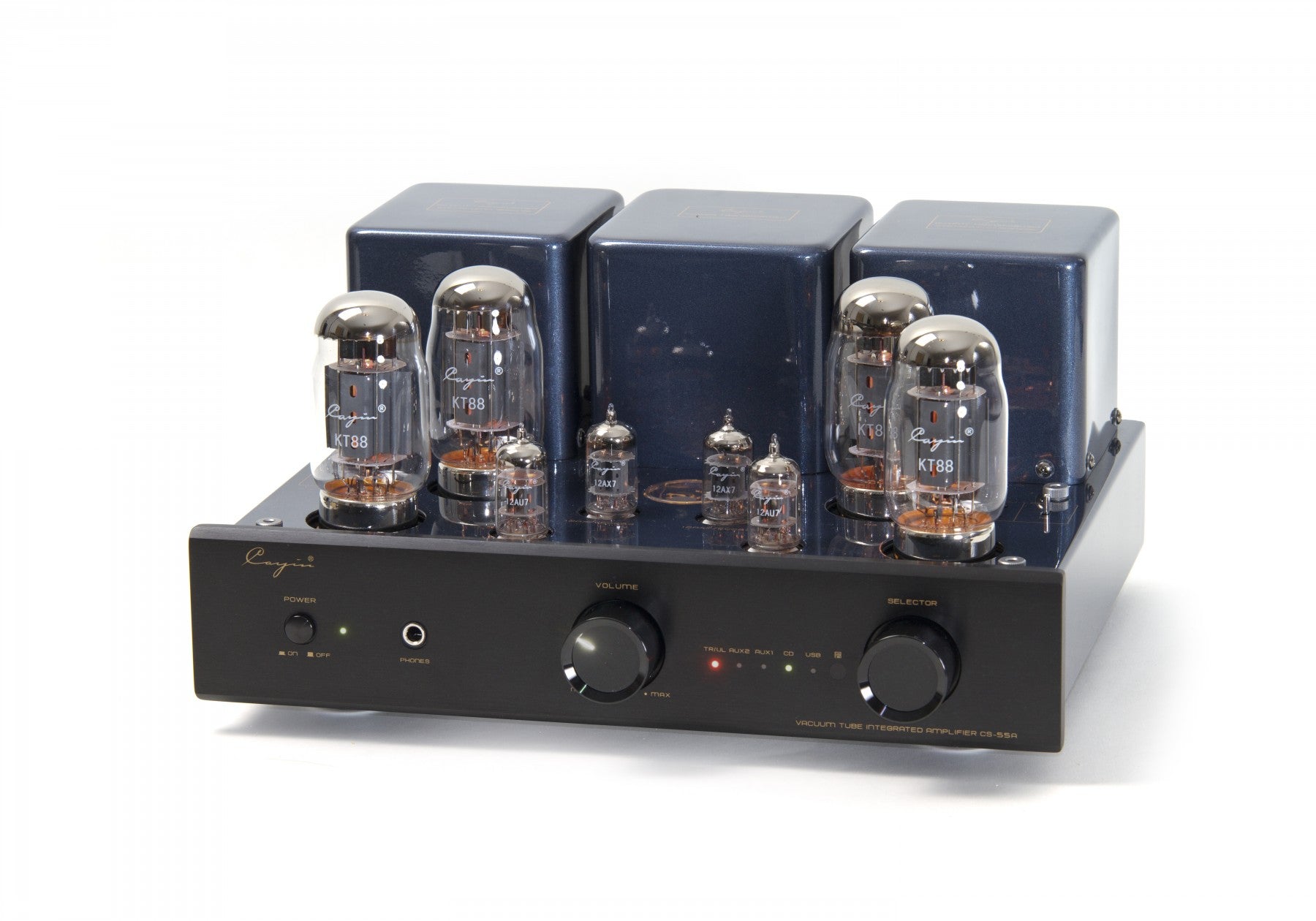 Cayin CS-55a tube amplifier, Cayin tube amplifier, tube amplifier reviews, best tube amplifiers 2021, Cayin amplifier, Cayin North America, Tube amplifier canada, CAYIN CS-55A black
