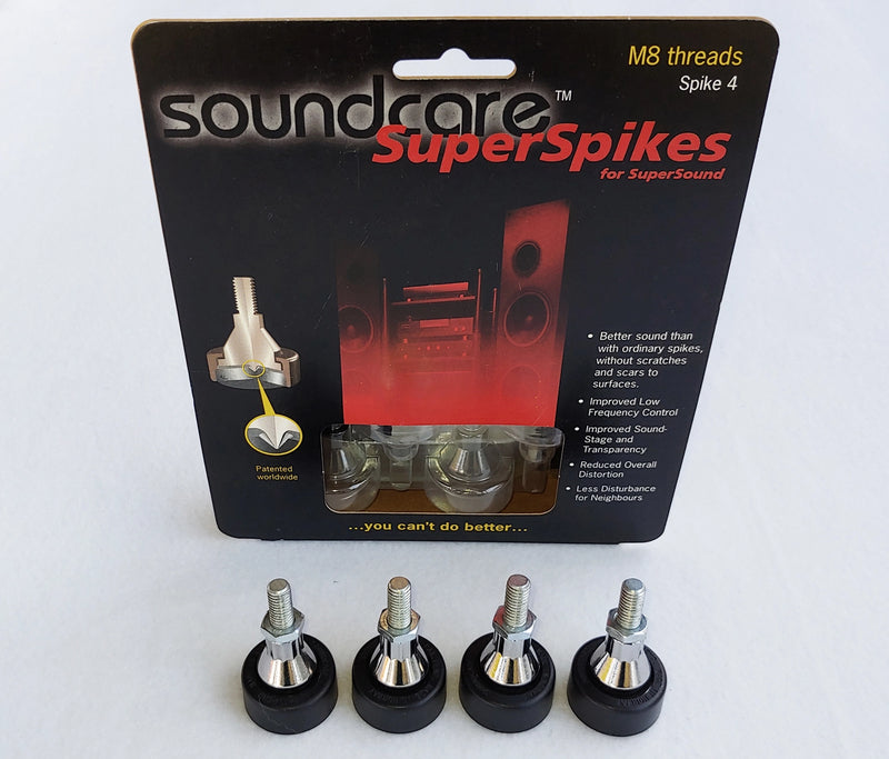 Soundcare SuperSpikes Standard (Set of 4 Spikes)
