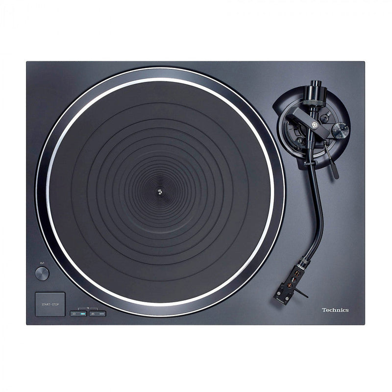 The Technics SL-1500 Turntable with Built-in Phono and Cartridge in Black (SL-1500CK).